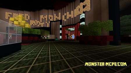 FNAF Security Breach Ruin Addon (1.20, 1.19) - MCPE/Bedrock Mod 