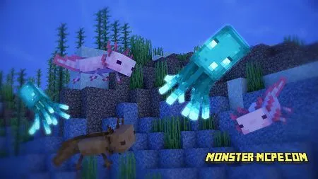 Axolotls and Glowing Squids
