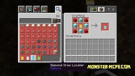 Diamond ores Locaters craft