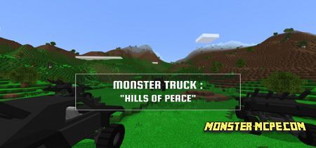 Monster Truck: Hills of Peace Map