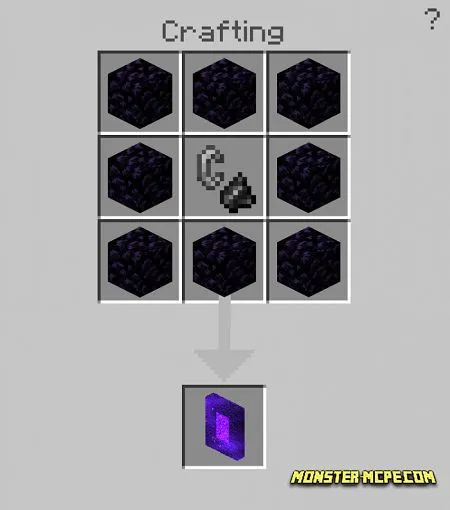 the Nether portal