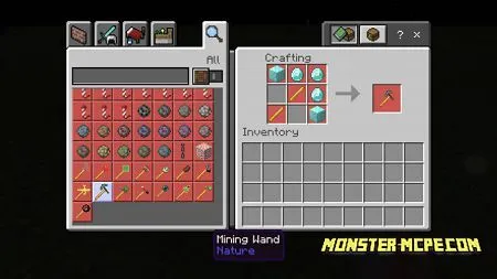 Mining Wand craft