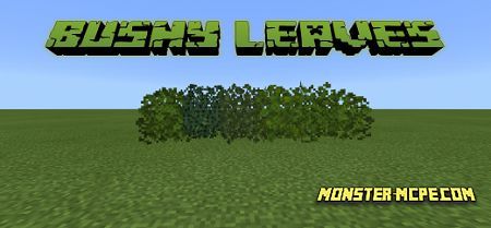 Bushy Leaves Add-on 1.17/1.16+