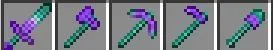 Enderite Tools craft