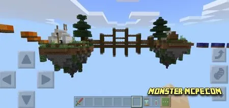 MCPE Sky Islands Parkour Map