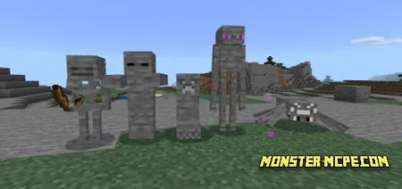 Stone Mobs Add-on 1.16+