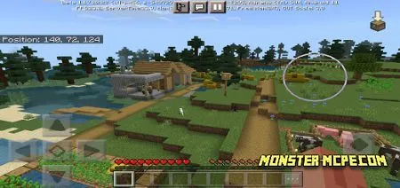 Village With 2 Blacksmith Near Spawn Seed