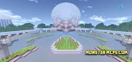 Disney's EPCOT Center Map
