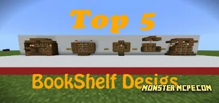 Top 5 Bookshelf Designs Map