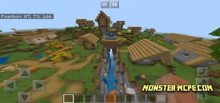 Village, Ravine & Flat Landscape Seed