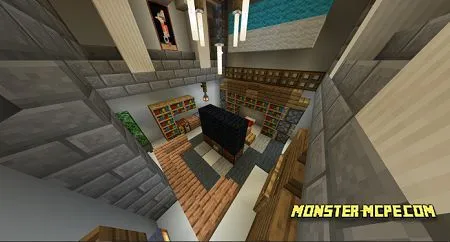 room decorated in a certain style
