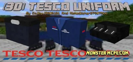 [3D] TESCO Supermarket Staff Uniform Add-on 1.17+