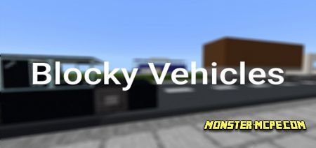 Blocky Vehicles Add-on 1.17+