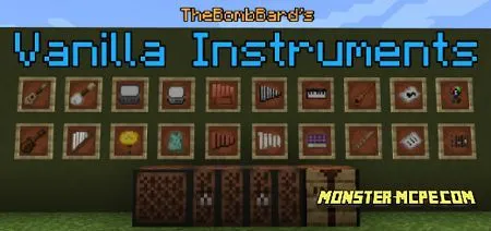 Vanilla Instruments Add-on 1.17+