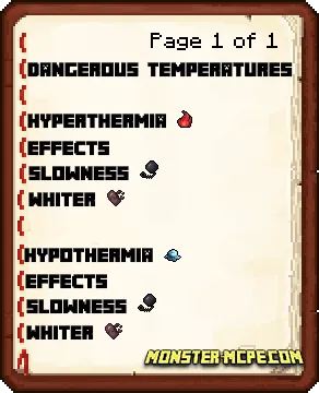 Temperature effects