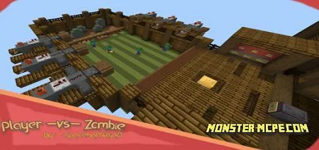 Player vs Zombies Map