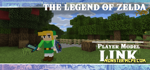 Play as Link from: The Legend of Zelda Texture Pack