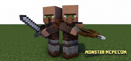 Villager Soldier Add-on 1.17+