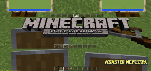Fixed Player Animation Add-on + | Minecraft PE Addons