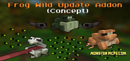 Frogs Wild Update Concept Add-on 1.17+