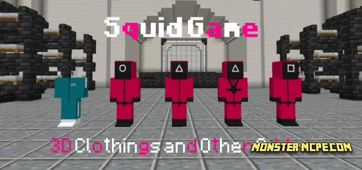 3D Squid Game Add-on 1.17+
