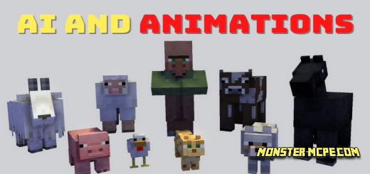 Ai and Animations Add-on 1.19+/1.18/1.17+