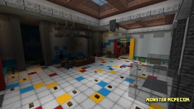 Poppy Playtime Chapter 2 - Full Map Gameplay in Minecraft PE [addon & map  download] 