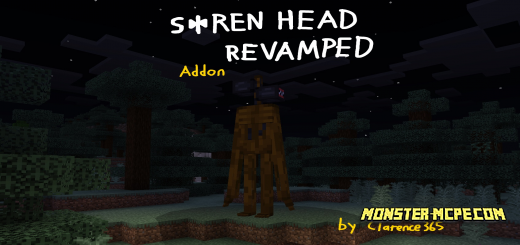 Siren Head Revamped Add-on 1.17+