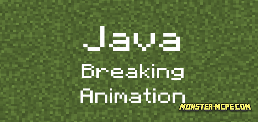 Java Breaking Animation Texture Pack | Texture Packs for Minecraft PE