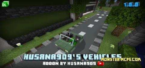 Husana909's Vehicles Add-on 1.17+