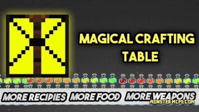 Magical Crafting Table Add-on 1.17+