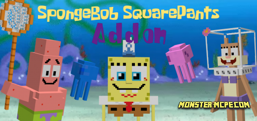 Spongebob Squarepants Add On 1 18 1 17 Minecraft Pe Addons