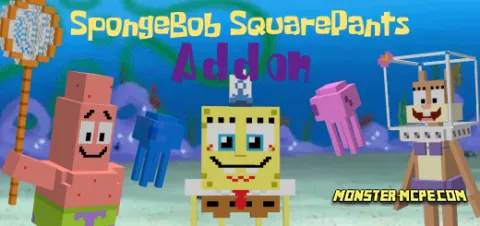 SpongeBob SquarePants Add-on 1.18/1.17+