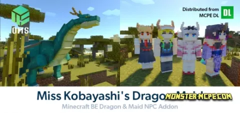 Miss Kobayashi's Dragon Maid Add-on 1.18+