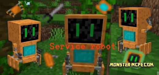 Service Robot Add-on 1.18/1.17+
