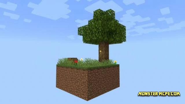 CRIEI UM MAPA DE SKY BLOCK PARA MINECRAFT JAVA EDITION 1.12.2 