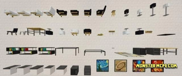 Modern Furniture | Survival Add-on 1.18+