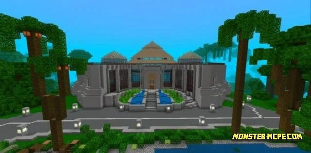 Jurassic Park Visitor Center V2.1 Minecraft Map