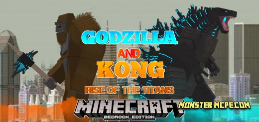 Godzilla and Kong Rise Of The Titans Add-on 1.18/1.17+
