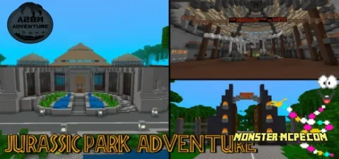 Jurassic Park Adventure Map