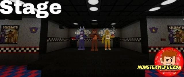 Five Night's at Freddy's [Working Cameras!] - MULTIPLAYER BEDROCK MAP  v0.1.2 Minecraft Map