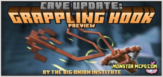 Cave Update: Grappling Hook Add-on 1.18/1.17+