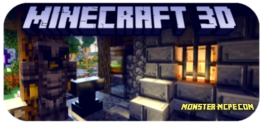 3D Chiseled Bookshelves Minecraft Texture Pack