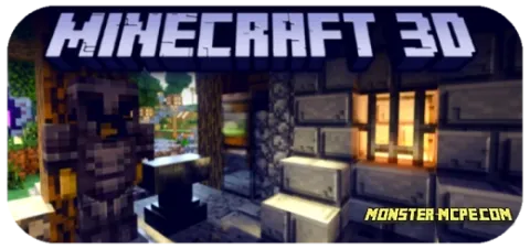 Minecraft 3D Texture Pack