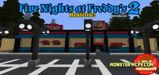 Five Night's At Freddy's 2 Halloween Map V0,1 [BedRock] Minecraft Map