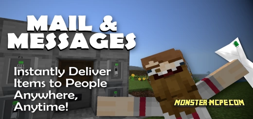 Mail & Messages | Instant Delivery of Anything, to Anyone, Anytime Add-on 1.18/1.17+/1.16+