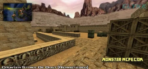 CS De_Dust (Bedrock Edition) -Remastered Map
