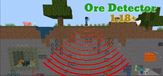 Ore Detector Add-on 1.18/1.17+