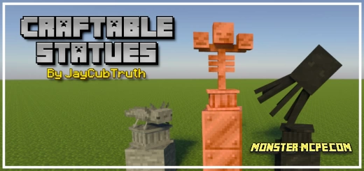 Craftable Statues Add-on 1.18