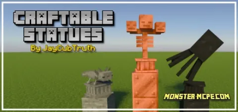 Craftable Statues Add-on 1.18